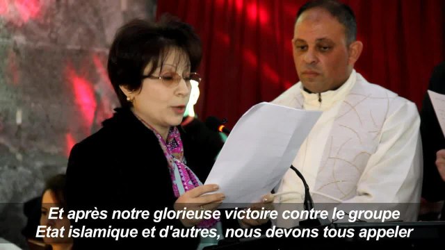 A Mossoul, 1ère messe de Noël après trois ans de règne jihadiste