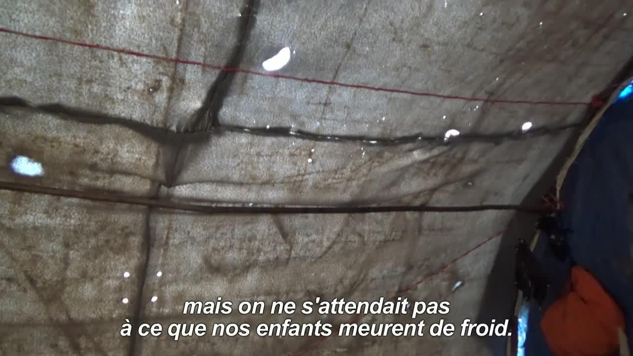 En Syrie, l’hiver frappe des déplacés de plein fouet