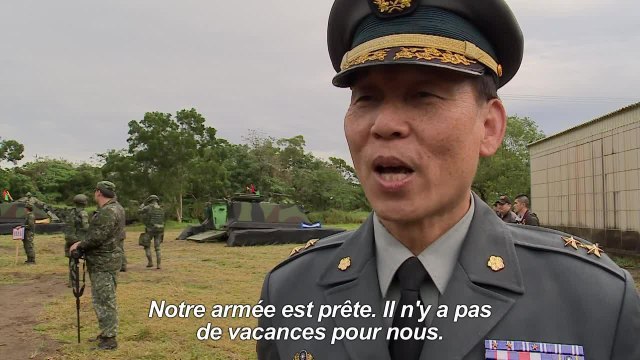 Exercices militaires à Taiwan, climat de tensions avec la Chine