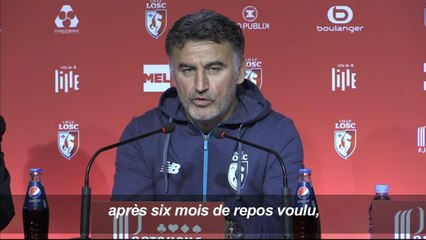 Foot: Galtier prend ses fonctions d'entraîneur à Lille