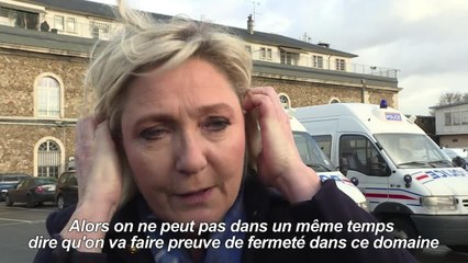 Visite surprise de M. Le Pen au CRA de Vincennes