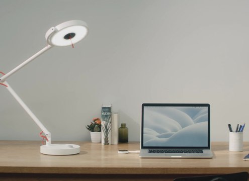 Cette lampe peut vous connecter à internet par la lumière