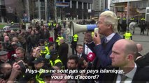 Pays-Bas: l'extrême droite manifeste contre l'Islam