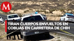 Encuentran dos cadáveres en carretera de Chihuahua
