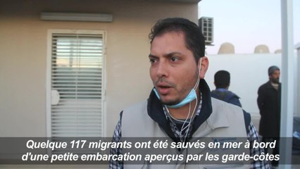 Libye: près de 117 migrants secourus au large des côtes