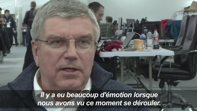 JO-2018/CIO: Le sport ne peut pas créer la paix dit Bach