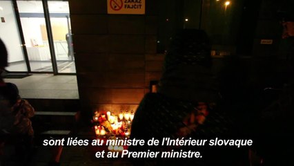 Slovaquie: veillée en mémoire d'un journaliste assassiné