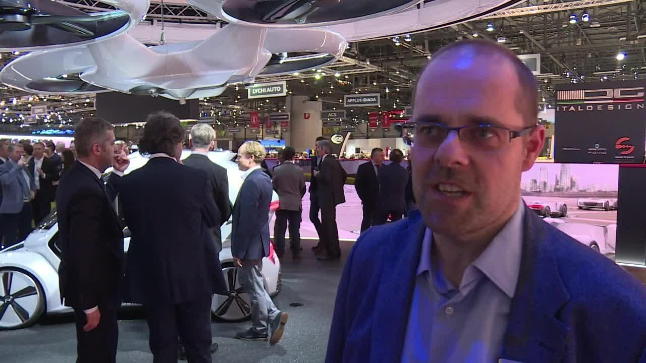 Genève:les voitures volantes veulent décoller au Salon de l'auto