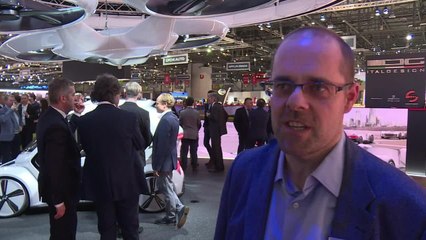 Genève:les voitures volantes veulent décoller au Salon de l'auto