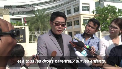 Thaïlande: un riche Japonais remporte la garde de 13 enfants