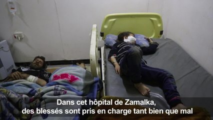Syrie: des civils continuent de fuir la Ghouta orientale