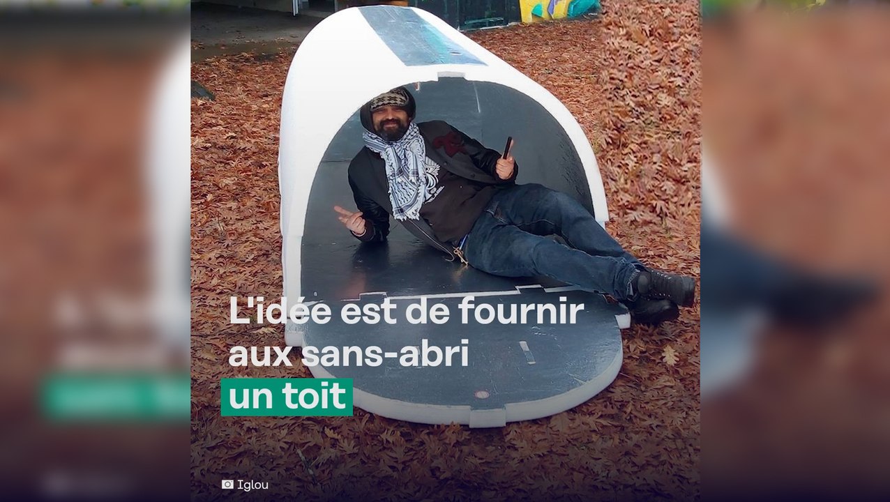 L’igloo pour protéger les SDF du froid