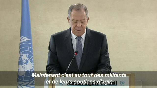 Trêve en Syrie: Lavrov demande aux rebelles d' agir