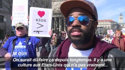 Les Américains en masse contre les armes à feu