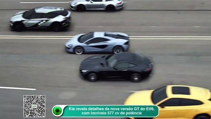 Kia revela detalhes da nova versão GT do EV6, com incríveis 577 cv de potência