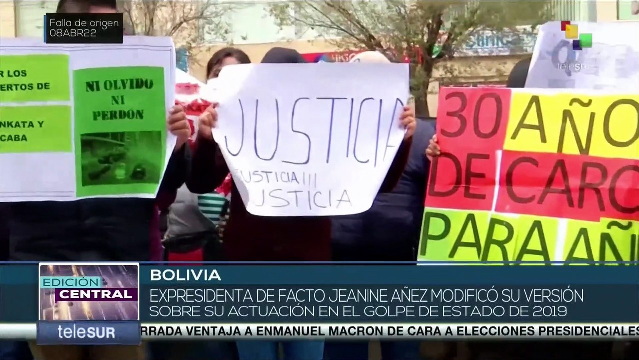 Bolivia: Jeanine Añez se negó a responder preguntas ante tribunal