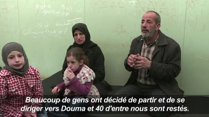 Syrie: des civils évacués de la Ghouta témoignent