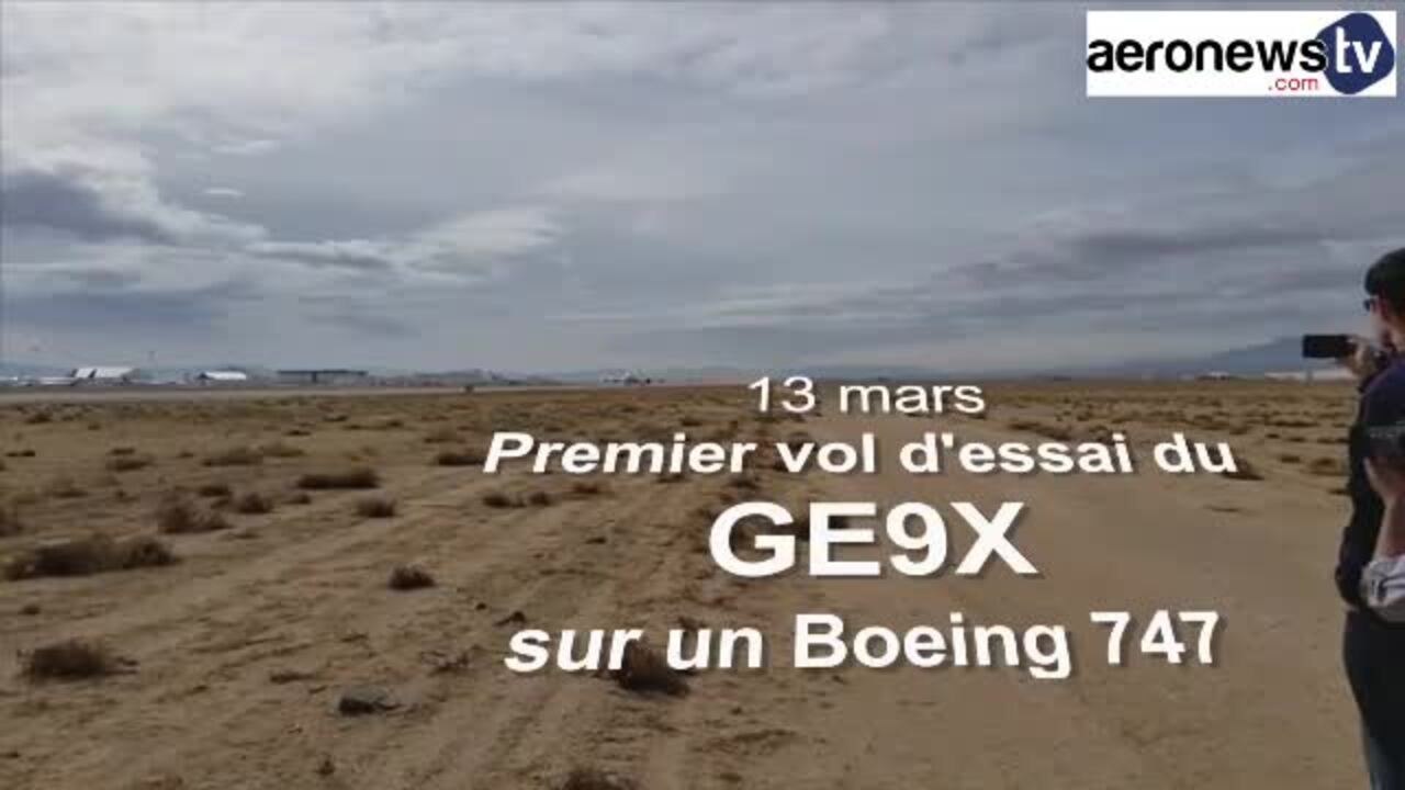 Le plus gros moteur d’avion au monde dans les airs