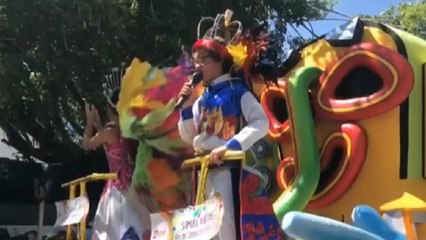 La historia de Sammy Martínez, un joven invidente, emblema del Carnaval de Barranquilla