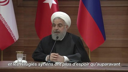 Syrie: Turquie, Russie et Iran pour un "cessez-le-feu durable"