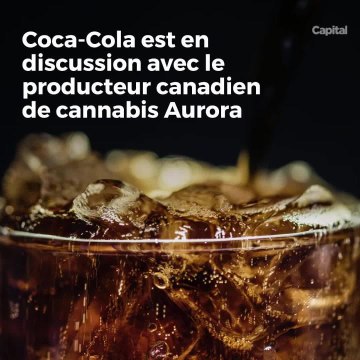 Coca-Cola pourrait lancer des boissons au cannabis