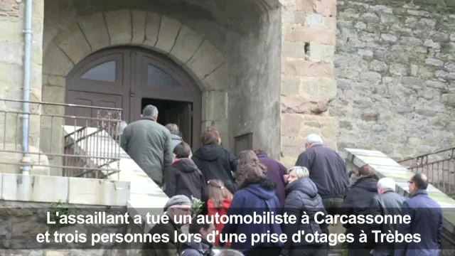 Aude: messe à Trèbes en hommage aux victimes