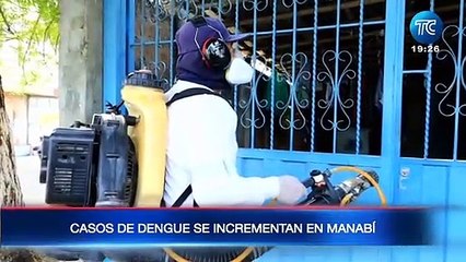 Más de 800 casos de dengue se registran en Manabí