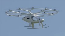 Les images du Volocopter au-dessus de Stuttgart