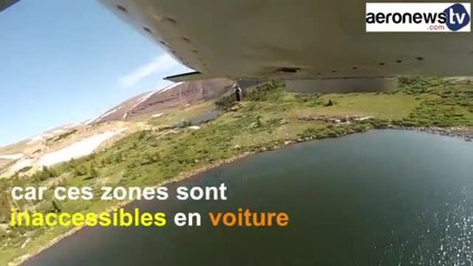 Aux Etats-Unis on largue des poissons par avion