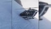 Incroyables images d’un sauvetage en montagne par hélicoptère