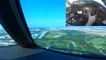 Atterrissage à Singapour dans le cockpit d'un Boeing 777