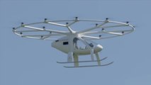 Les images du Volocopter au-dessus de Stuttgart