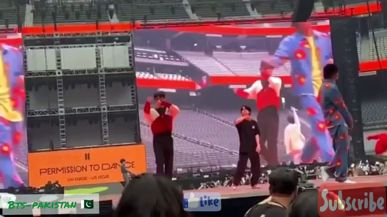 BTS Las Vegas Soundcheck D-1 942022 #bts #ptd #btspakistan
