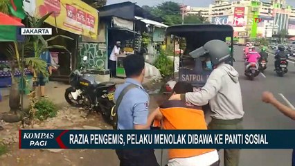 Razia PMKS Musiman di Bulan Ramadan, Sejumlah Pelaku Ngamuk Hingga Berusaha Melarikan Diri!