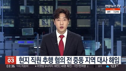 현지 직원 추행 혐의 전 중동 지역 대사 해임