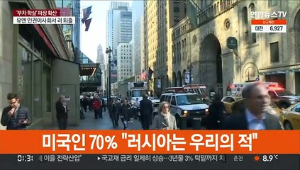 미국인 70％ "러시아는 우리의 적"…여론조사 결과