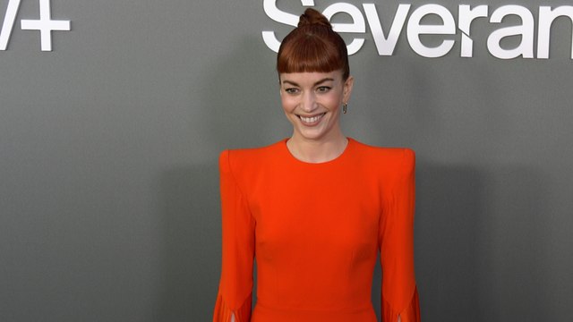 Britt Lower attends Apple Original series Severance finale screening event in Los Angeles