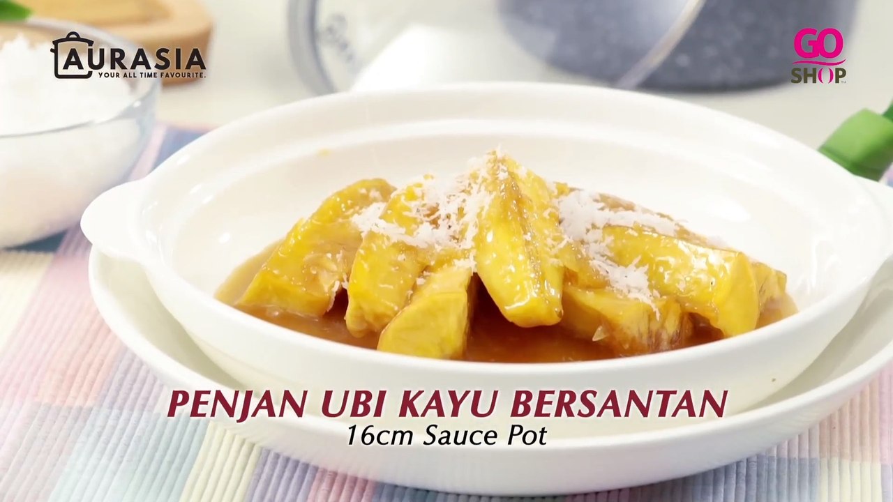 Penjan Ubi Kayu Bersantan with Aurasia Starter Cookware - video Dailymotion