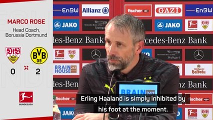 Rose insists Haaland's future isn't affecting the Norwegian's performances