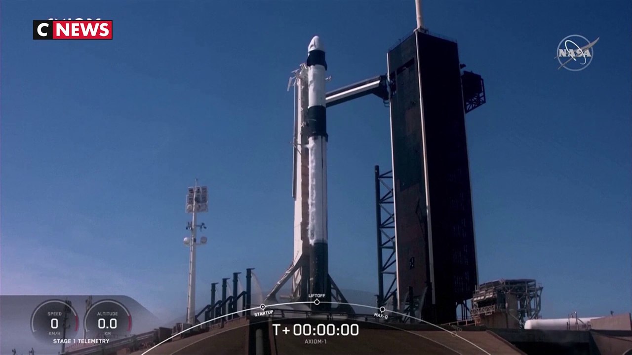 SpaceX : la première mission entièrement privée vers l’ISS a décollé aujourd’hui