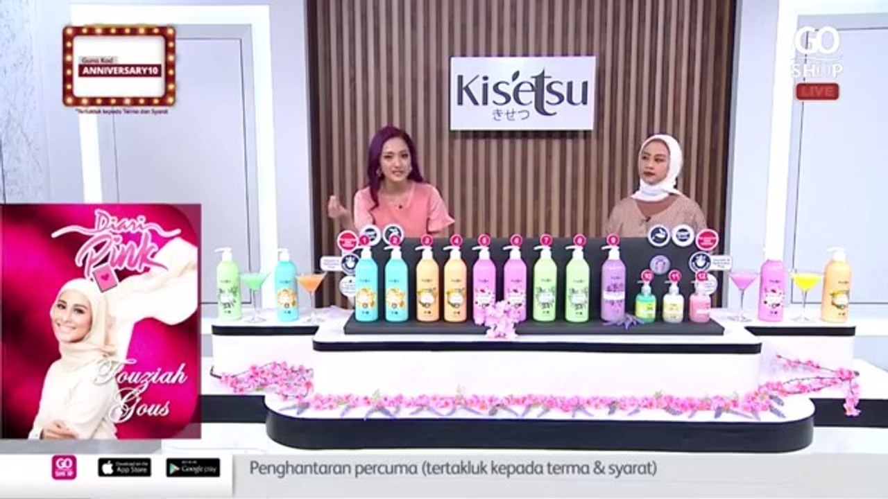 KiSETSU Shower Cream Set NEW 3.0