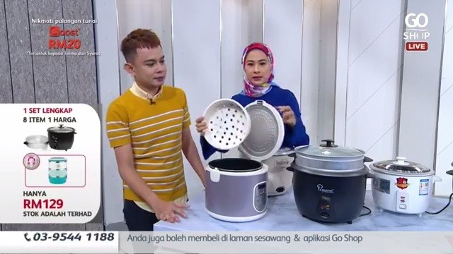 La Gourmet 2.8Lt Rice Cooker