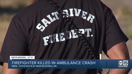 Salt River Fire EMT killed in crash along SR-87 in Mesa