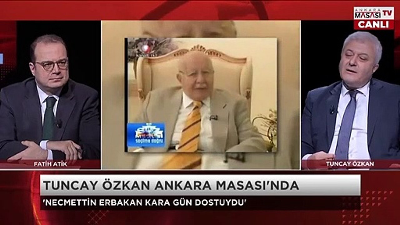 CHP’li Tuncay Özkan, Necmettin Erbakan’ı anlatırken gözyaşlarını tutamadı