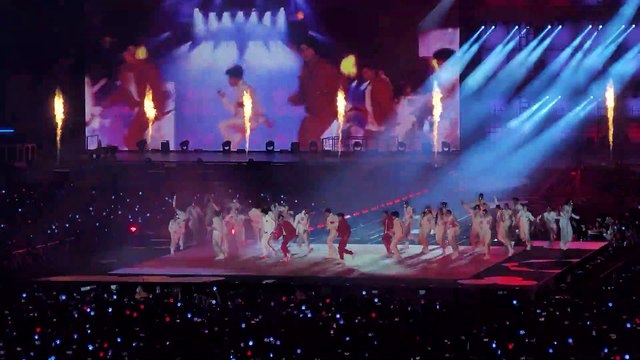 BTS PTD Tour Las Vegas Fire Dope_