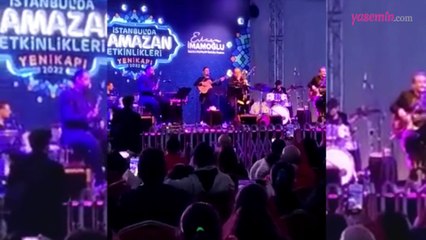 İBB'nin hazırladığı Ramazan etkinliğinde "Sarhoşum" şarkısı skandalı!