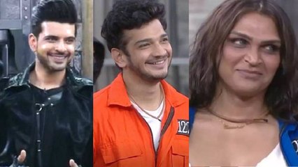 Lock Upp: Saisha ने किया jailor Karan Kundrra के साथ flirt, करण ने कहा "I'm committed" | FilmiBeat