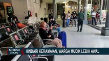 Stasiun Gubeng Surabaya Semakin Ramai, Warga Sebut Hindari Keramaian dengan Mudik Duluan