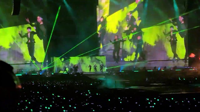 BTS PTD Tour Las Vegas Blood Sweat Tears and Fake Love_