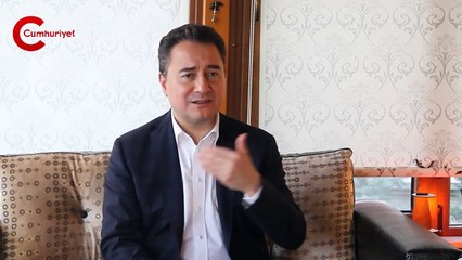 Ali Babacan'dan flaş 'cumhurbaşkanlığı adayı' açıklaması